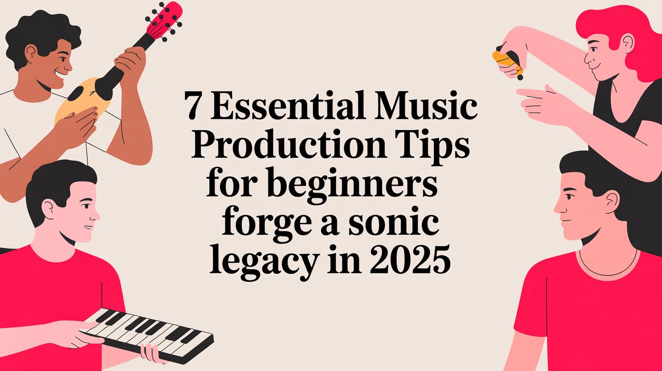 7 Essential Music Production Tips for Beginners to Forge a Sonic Legacy in 2025